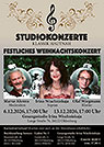 Weihnachtskonzert im Rahmen der „Studio Konzerte“